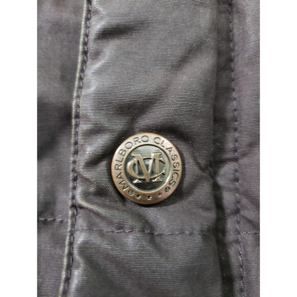 Vintage Marlboro Classics Mens XL Brown Lined Outdoor Insulated Vest - Picture 5 of 16